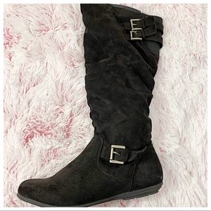 Rampage Faux Suede Boots